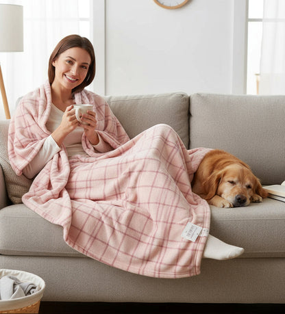 Plaid Velvetsoft PlushThrow